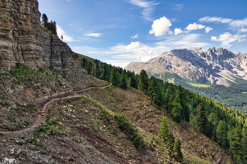 Rosengarten-Latemar-Dolomiten - Bergpixel